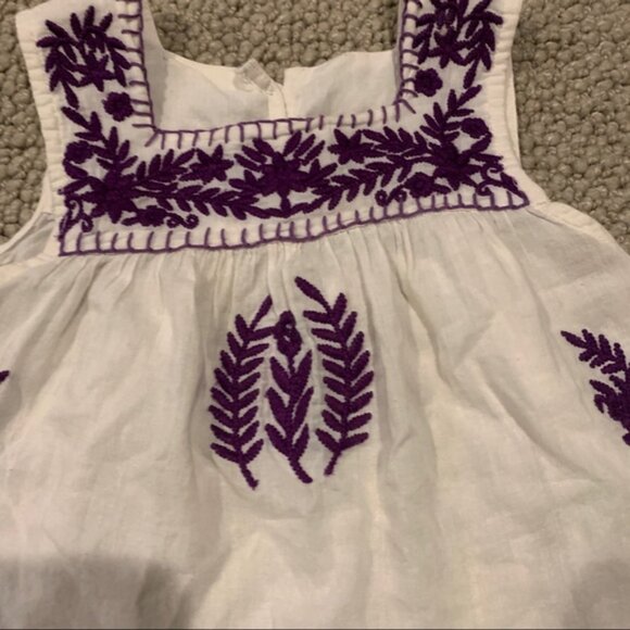 Pink Chicken Embroidered Marabelle Top - 12m - Picture 7 of 7